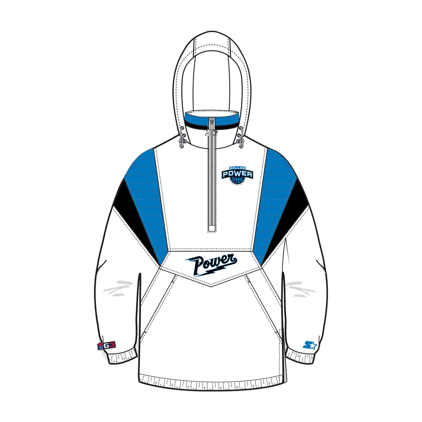 Dallas - Starter Sublimated Breakaway Jacket