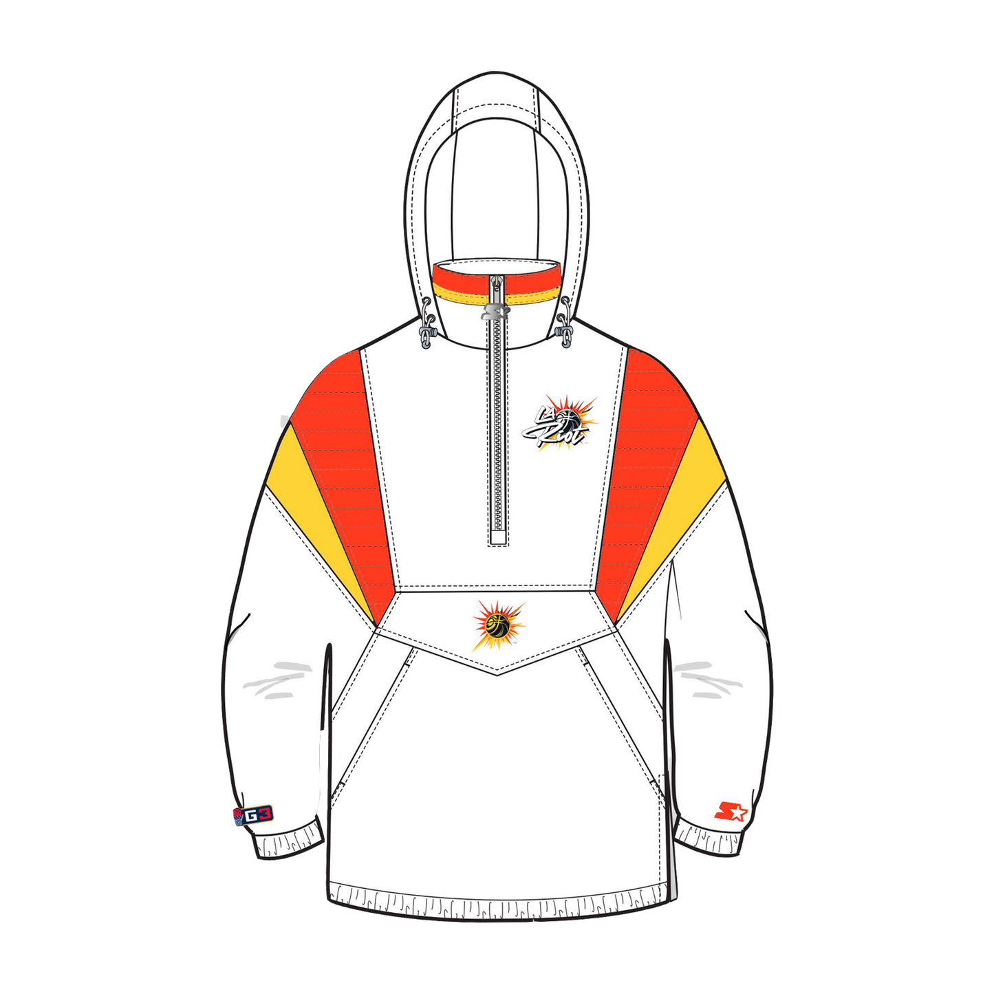 LA - Starter Sublimated Breakaway Jacket